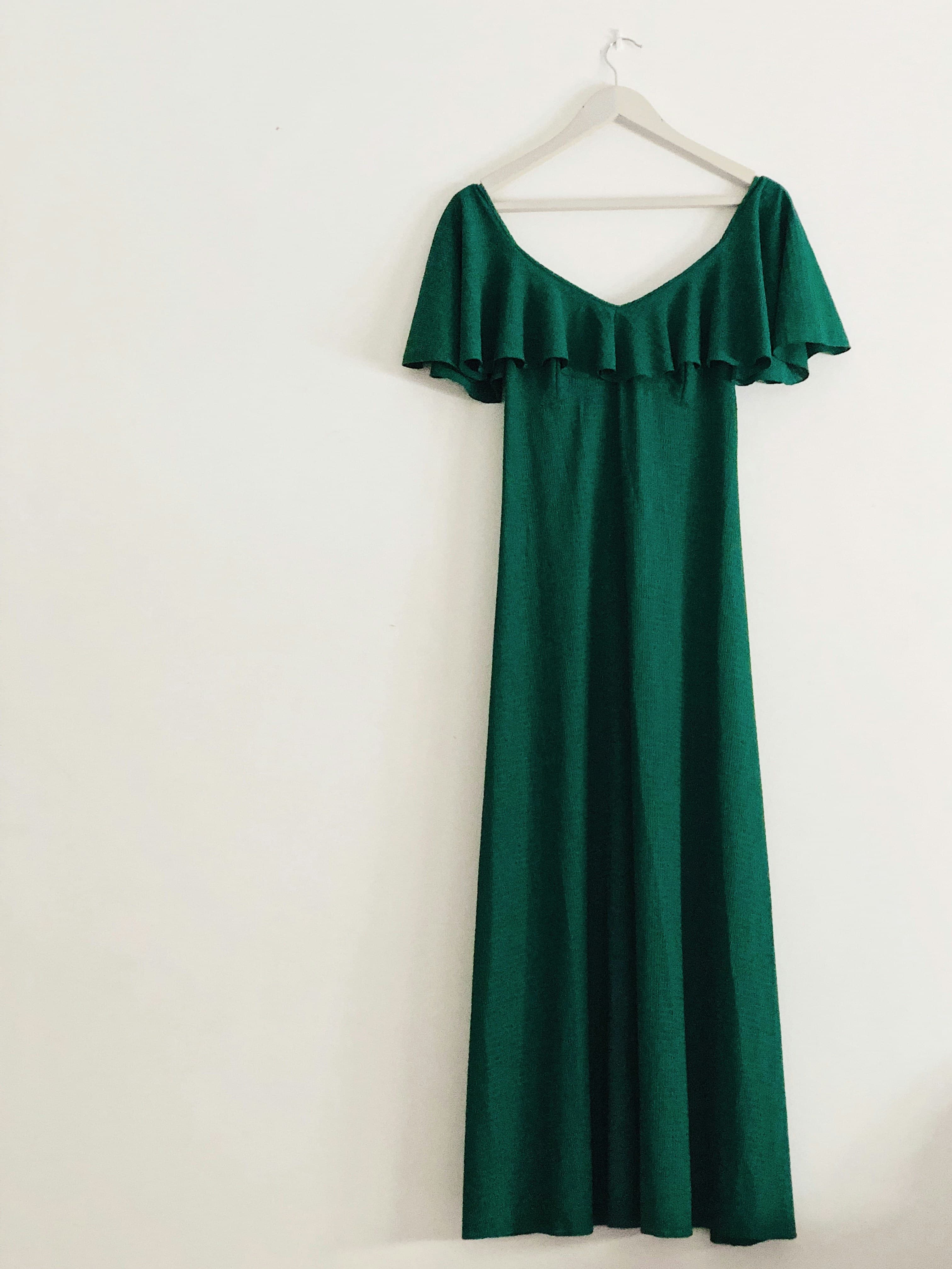 Green Sleeveless Dress